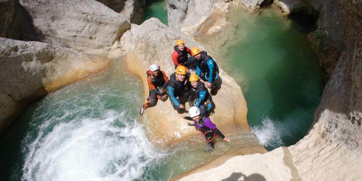 Canyoning dans la clue de Saint Auban du 27 juin 2025