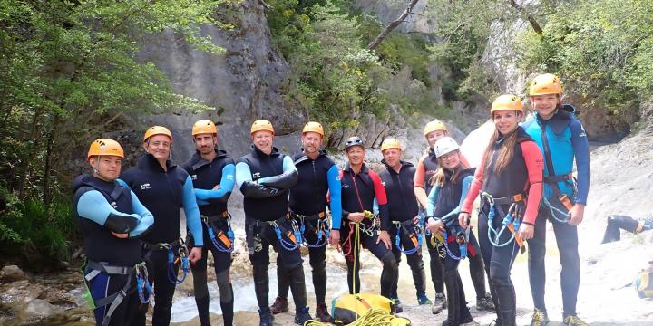 Canyon du Haut Jabron le 29 mai