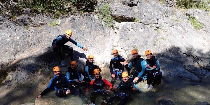 Canyon du Haut Jabron le 25 aout