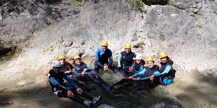 Canyon du Haut Jabron le 23 aout