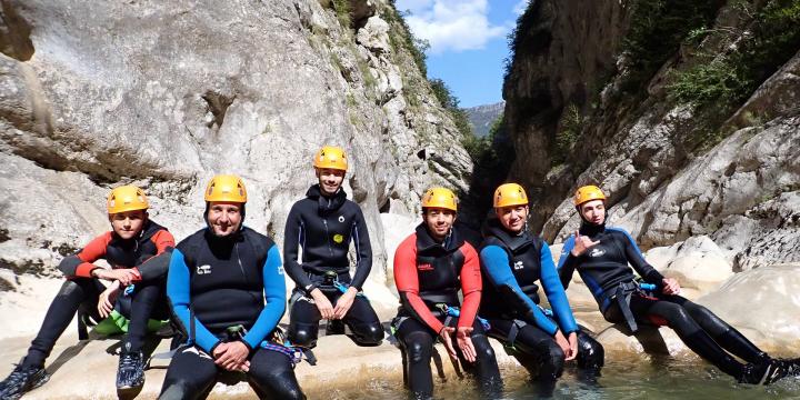 Canyon de Saint Auban le 26 août