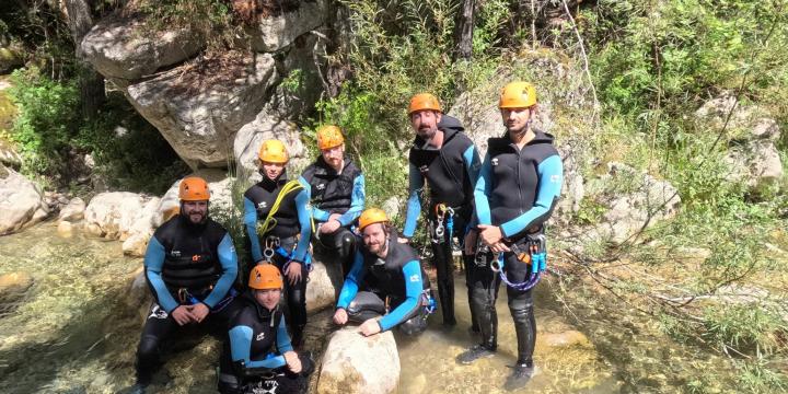 Canyon du Gours du Ray du 28 juillet avec Niko