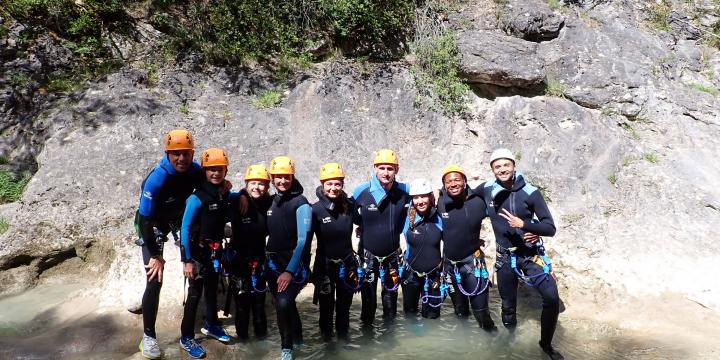 Canyon du Haut Jabron le 28 juillet