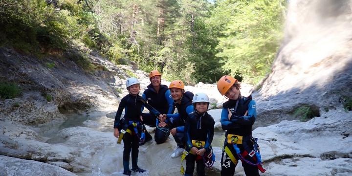 Canyon du Haut Jabron le 29 juillet