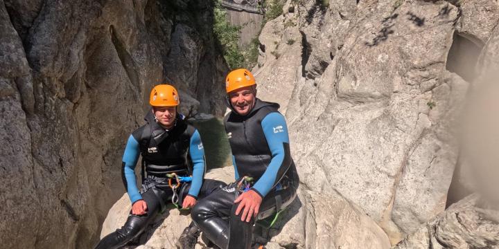 Canyon du Saint auban du 29 juillet avec Niko