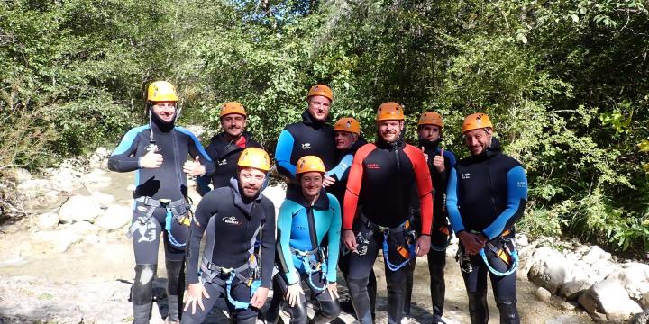 Canyon du Haut Jabron le 28 septembre