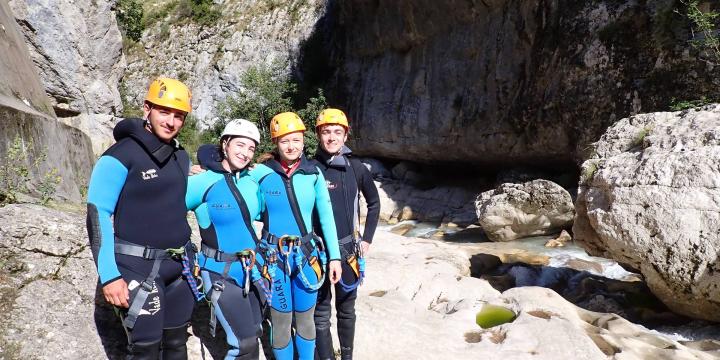 Canyon de Saint Auban le 02 septembre