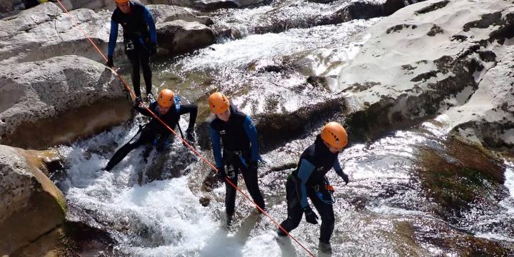 Canyon de Saint Auban le 16 septembre